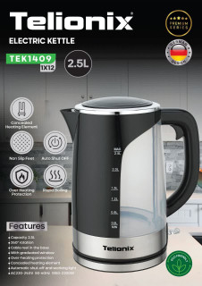 کتری برقی تلیونیکس مدل TEK1409